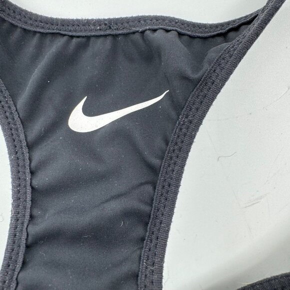 Nike Dri-Fit Black Sports Bra 34D High Impact Support Racerback - Picture 6 of 6